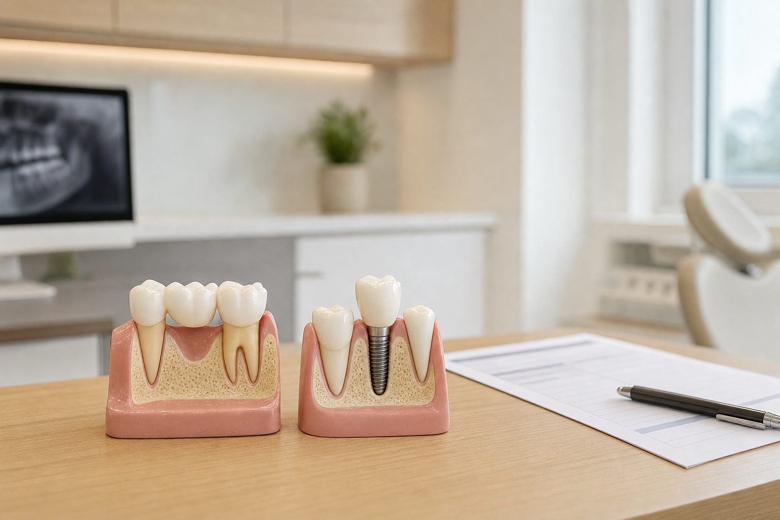 Protetică dentară în Alba Iulia: lipsește un singur dinte, punte dentară sau implant, și ce cântărește medicul în alegere?